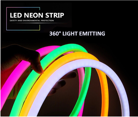RGBW 2700K-6500K SMD2835 120leds/M flexible led neon strip