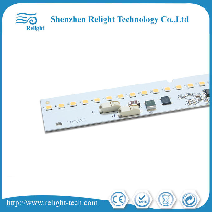 Dimmable 100 Lm/W módulo linear da C.A. do diodo emissor de luz 230V/120V de 280*30mm para a luz de painel